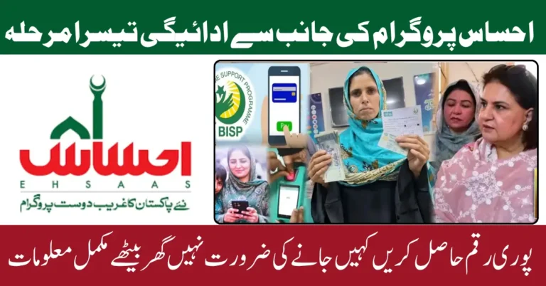 8171 Ehsaas Program Phase 3 Payments For Verified Dynamic Survey Know Full Details 2025