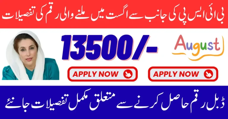 BISP August 2025 How Women Can Get 27000 Full Details Step By Step