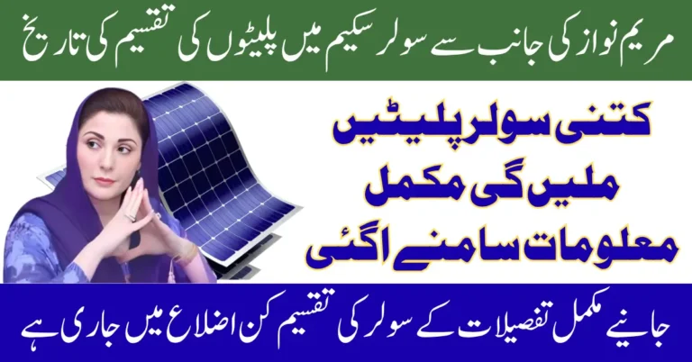 CM Punjab Solar Panel Scheme 2025 Distribution Start In Selected Districts Know Full Guide