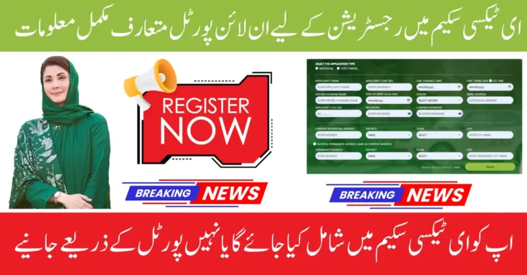 Application Portal Opened for Punjab E-Taxi Scheme 2025 – Know Full Guide