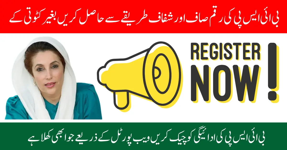 BISP 8171 Payment Check Discreet 2025 Easy Online & SMS Know Full Guide