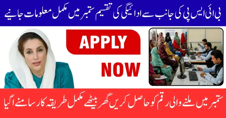BISP 8171 September 2025 Update 9.2 Lakh Women Removed, Reapply Now