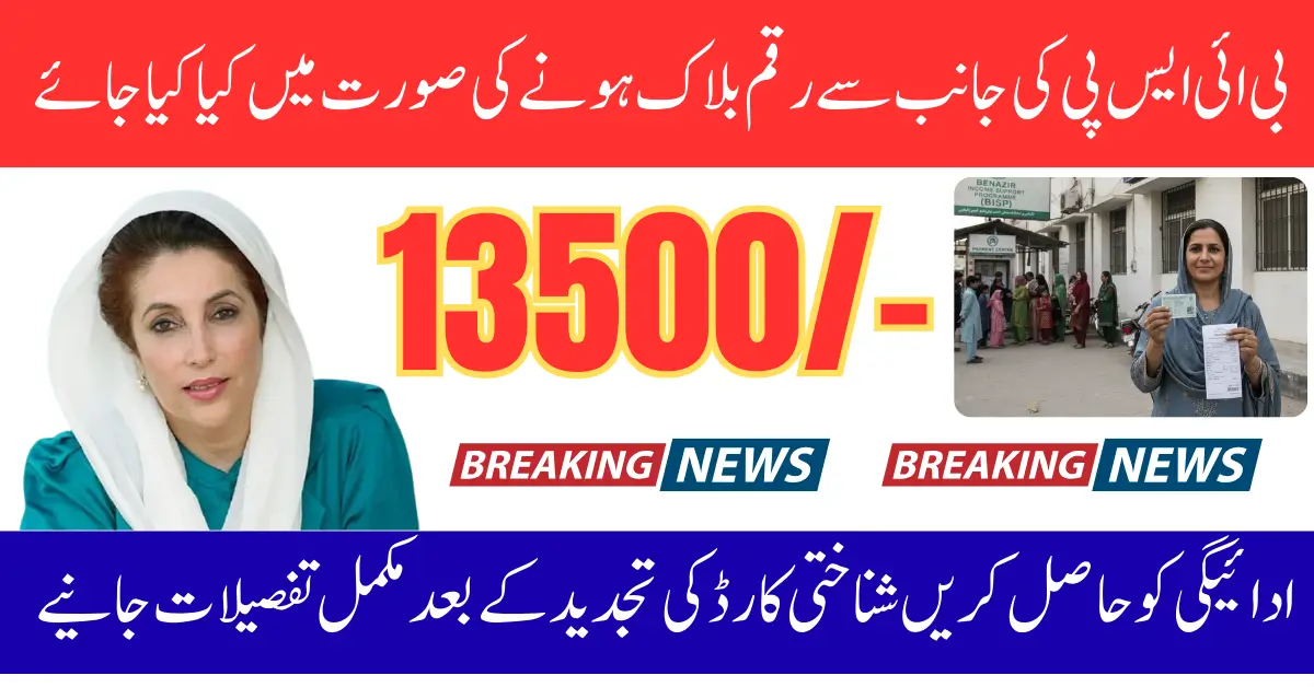 BISP Payment Blocked Due to Expired CNIC – Complete 2025 Guide