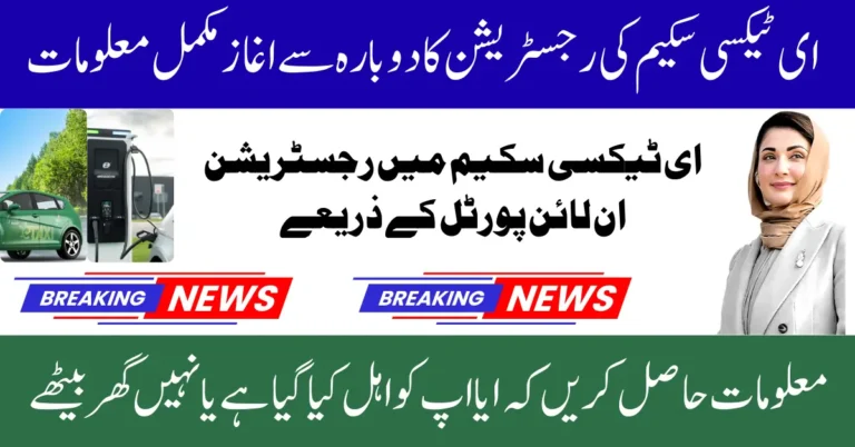 E Taxi Scheme 2025 Registration Open In Just 18 Days Apply Now Before Deadline