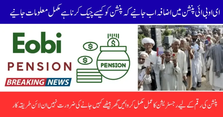 EOBI Login Verification Pension Check Verify Your Status Online Full Guide