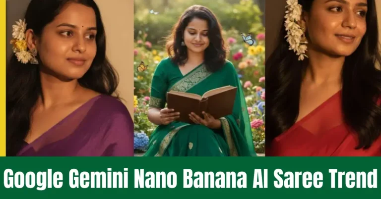 Google Gemini Nano Banana AI Saree Trend Step-by-Step Guide to Create Viral Photos