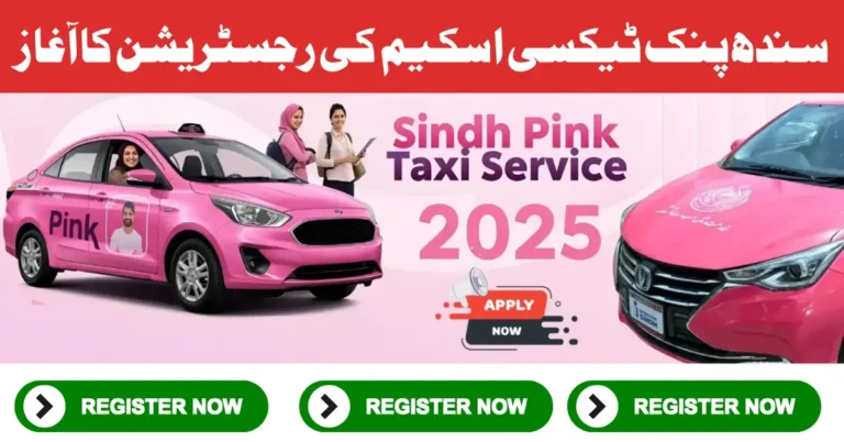 Sindh Pink Taxi Scheme Launch Date Announced 2025 Know Full Guide Step by Step