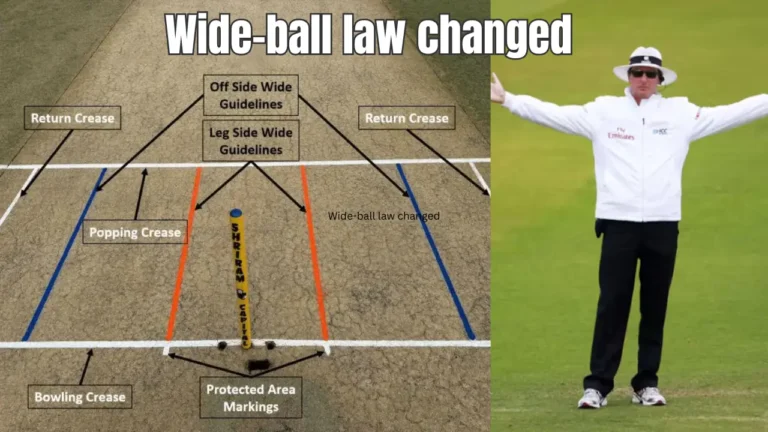 Wide-ball law changed Why the Leg-Side Marker Line Now Matters