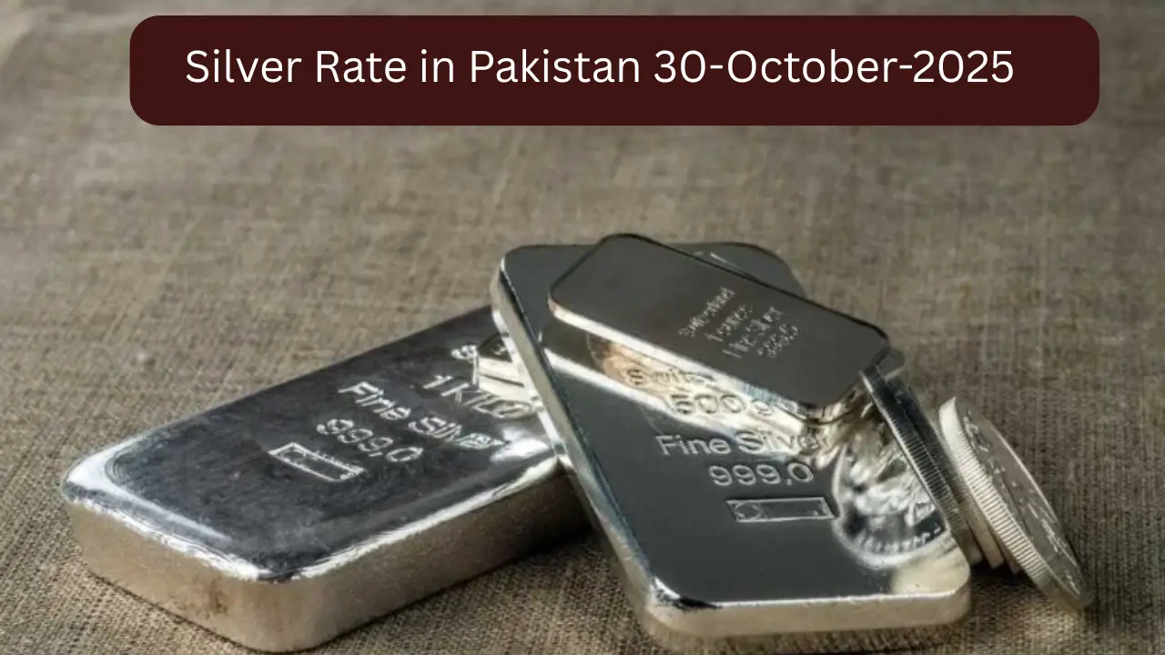 Silver Rate in Pakistan 30-October-2025