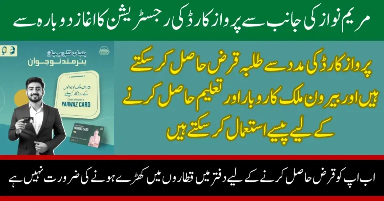 Parwaz Card for Overseas Students Loans Up to 3 Million Without Interest Full Guide 2025