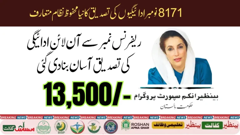 8171 November 2025 Payment Verification Update 2025