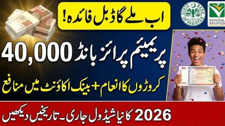 Prize Bond Draw 40000 Online Check New Schedule 2026 Step by Step