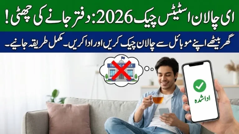 E Challan Status Check Online 2026 Check New Year Challan Details