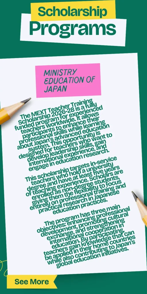 Ministry Education of Japan, Culture, Sports, Science and Technology 