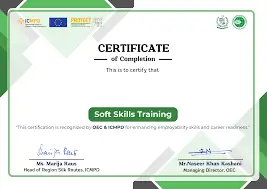 OEC Pak Soft Skills Training Certificate Check Complete Registration Process 