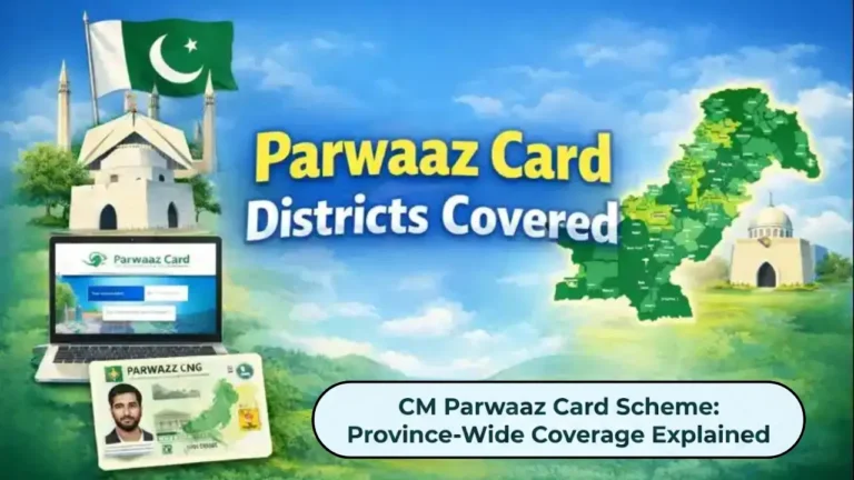 CM Parwaaz Card Districts List Check Online Step by Step
